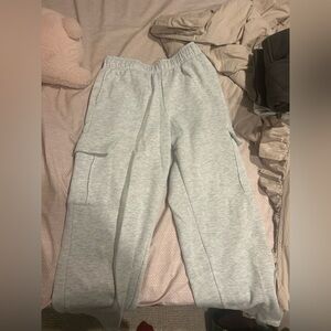 Women's Gray Cargo Pants